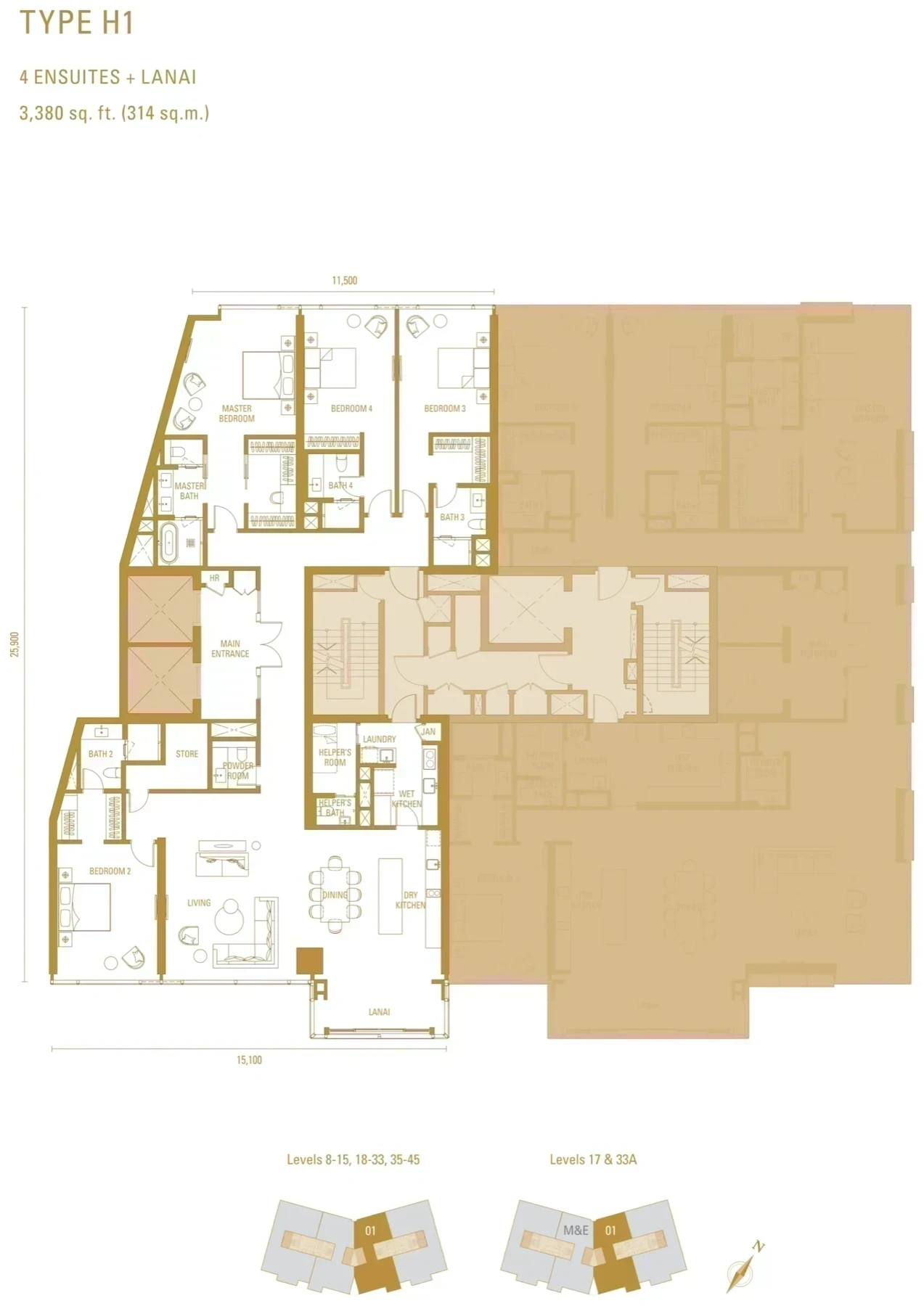 Imperial Residences Type H1