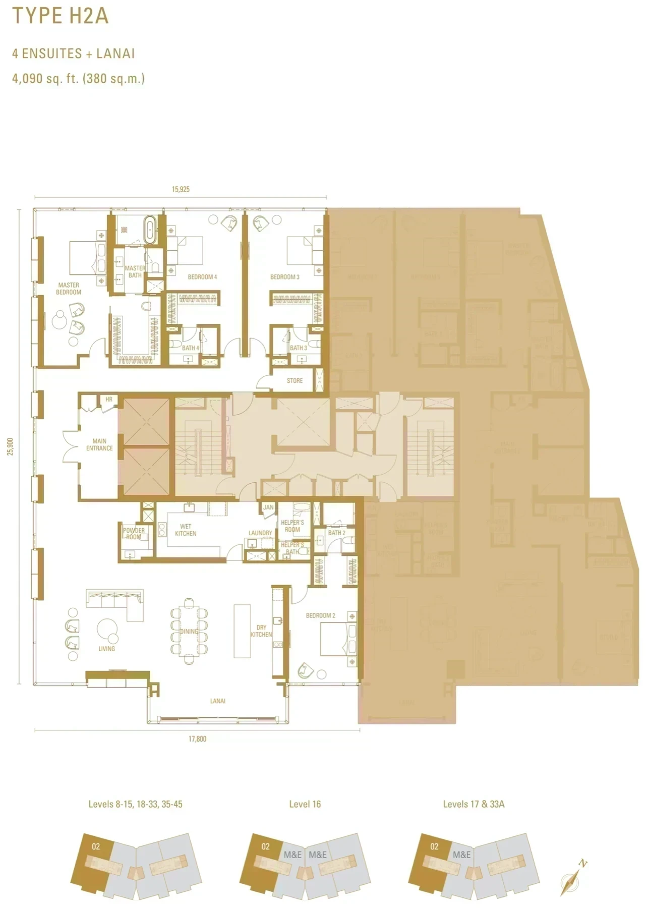 Imperial Residences floor plan